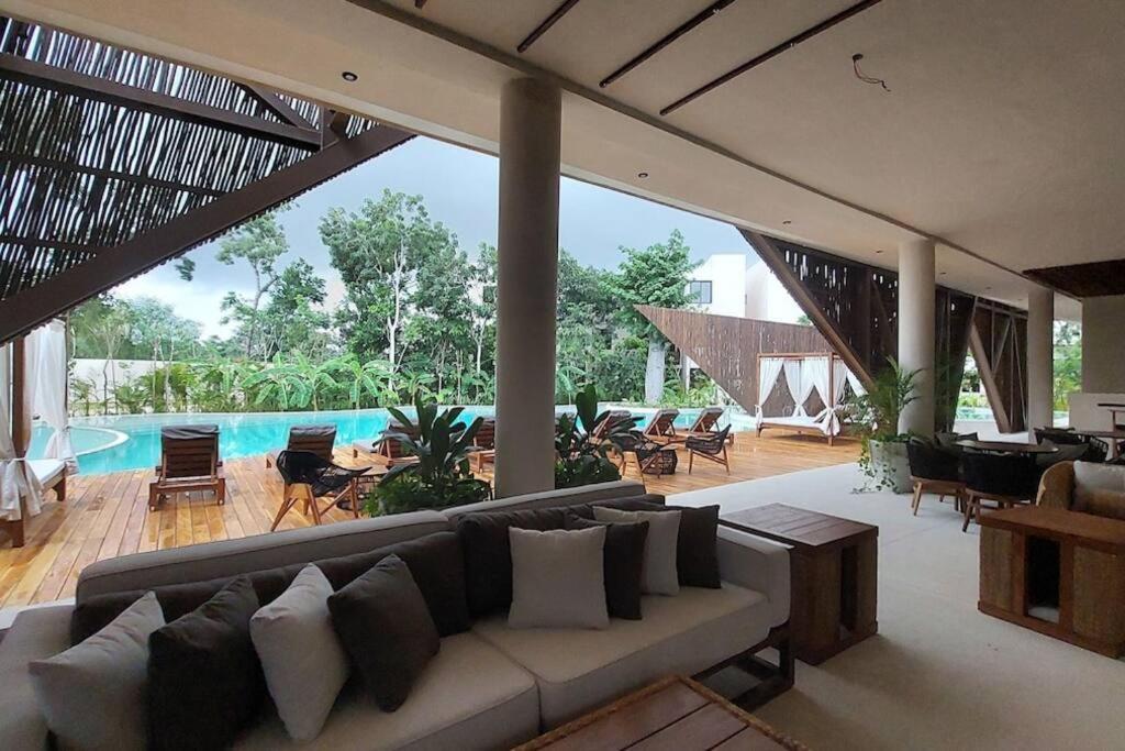 Loft En Aldea Zama Leilighet Tulum Eksteriør bilde
