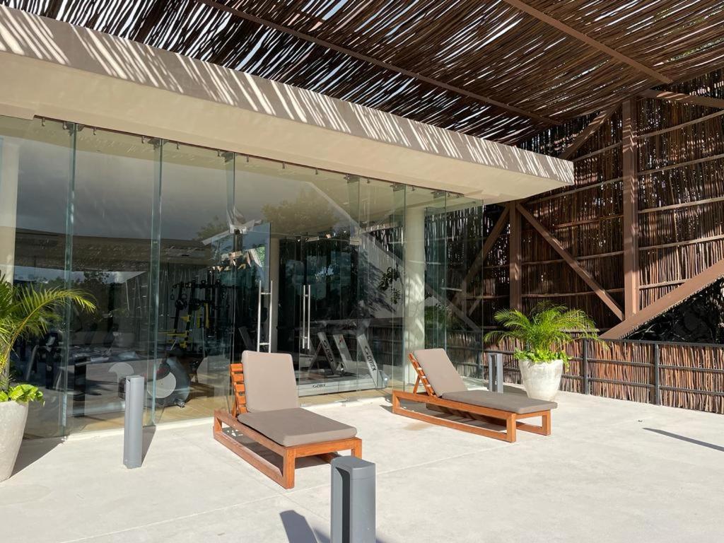 Loft En Aldea Zama Leilighet Tulum Eksteriør bilde